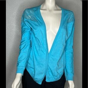 Supplies Turquoise Cardigan Sz Large